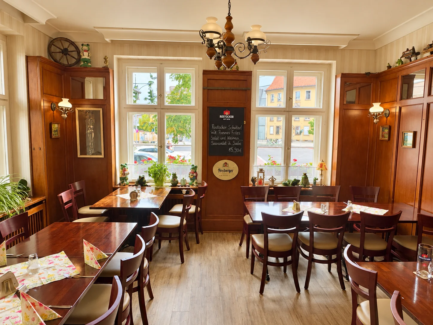 Gastraum des Restaurants Zum Paddenwirt